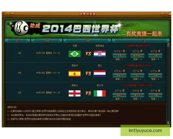 世界杯竞猜胜负分析技巧揭秘 助你精准预测赛事结果提升中奖率